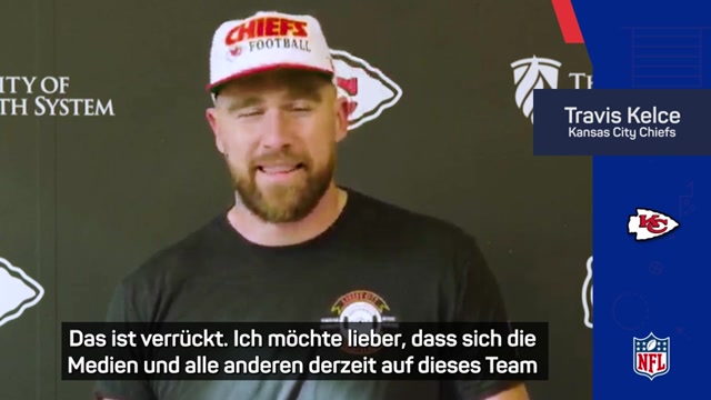 Deutet Kelce hier seinen Rücktritt an?