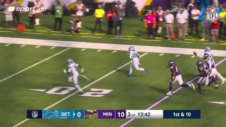 Gibbs lässt die Vikings-Defense alt aussehen