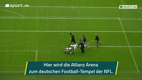 Allianz Arena wird zum Football-Tempel