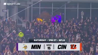 NFL Preview: Hält die Bengals-Serie auch gegen Vikings?