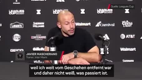 Schlägerei? Mascherano vermutet Provokation