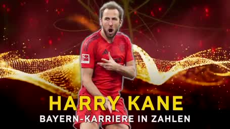 Harry Kanes irre Zahlen beim Bayern