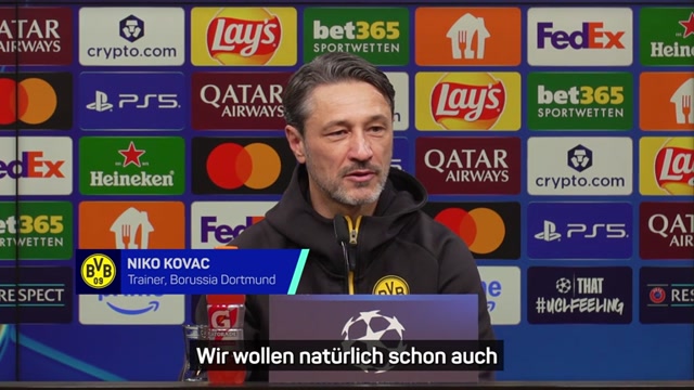 Kovac betont BVB-Anspruch auf Titel