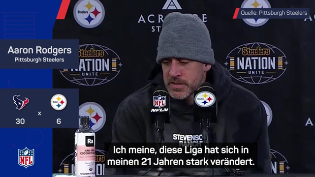 Rodgers über NFL-Experten: "Ein absoluter Witz"