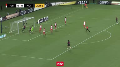 Highlights: ManCity geht gegen Bayern in Führung