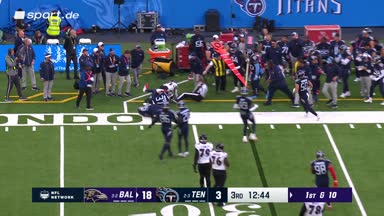 Justice Hill räumt Referee ab