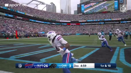 Cook findet erneut die Endzone