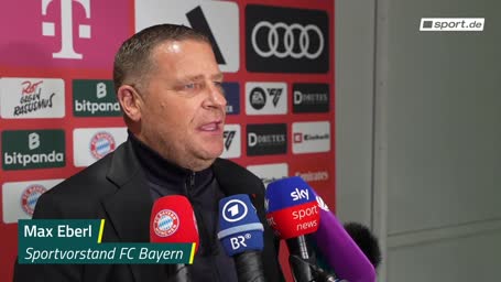 Eberl: "Keine großen Sorgenfalten" wegen Kane