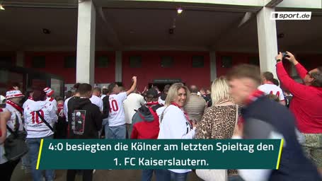 Köln steht nach Aufstieg Kopf