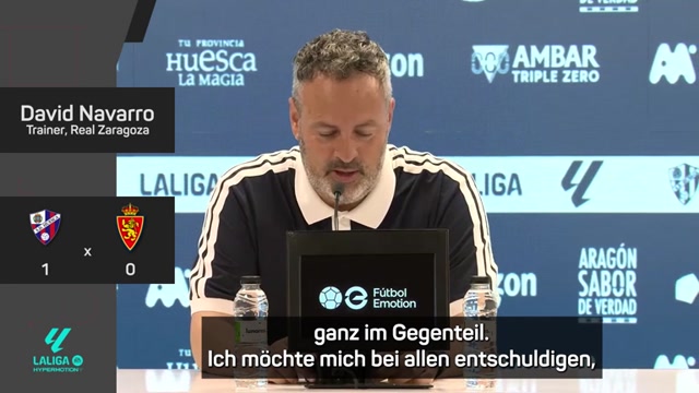 Zaragoza-Coach äußert sich zu Torwart-Faustschlag