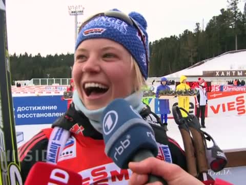Miriam Gössner vor Biathlon-WM in der Form ihres Lebens