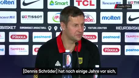 Ibrahimagic: Schröder "wird sicher zu den Besten gehören"