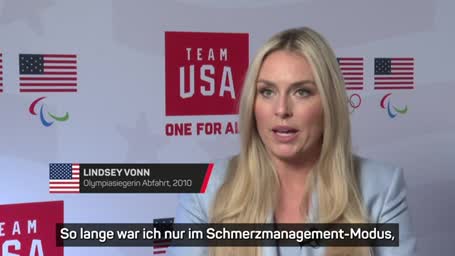 Lindsey Vonn erklärt Comeback-Plan Lindsey Vonn erklärt Comeback-Plan