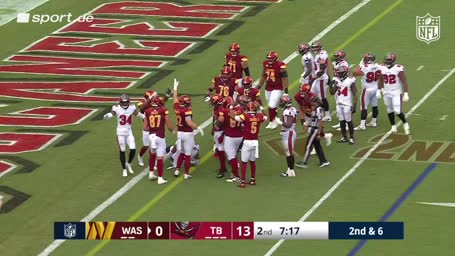 Touchdown! Commanders verkürzen gegen Tampa