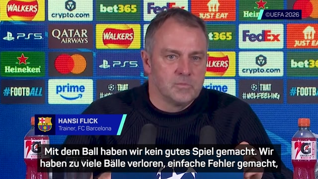 Flick kritisiert Offensivleistung von Barca