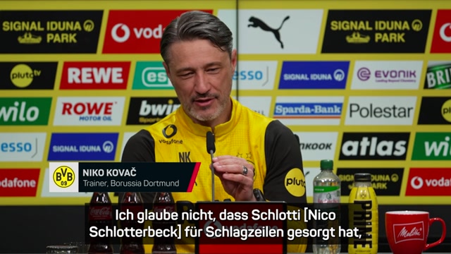 Kovac kritisiert "Schlotterbeck-Lüge"