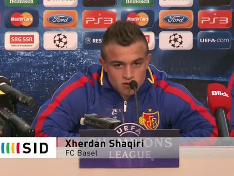 Shaqiri vor CL-Spiel gegen Bayern München