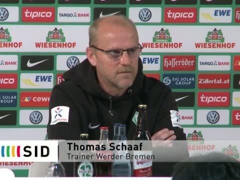 Schaaf vor Hoffenheim: "Die Mannschaft wird alles aufbringen"