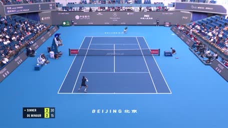 Highlights: Sinner erreicht Finale in Peking