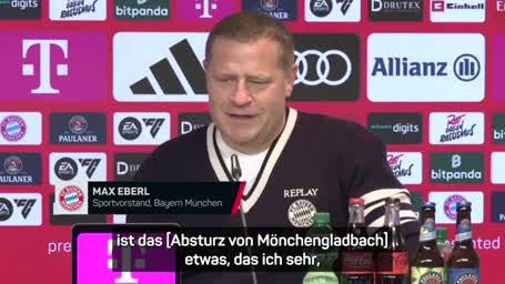 Gladbach-Krise? Eberl: "Dürfen ab Sonntag punkten"