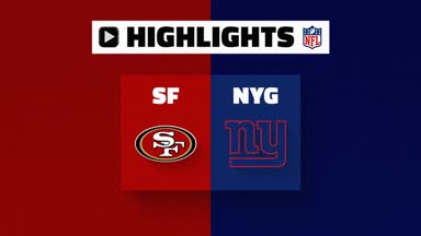 NFL Highlights: 49ers @ Giants