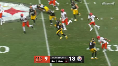 Steelers feiern Pick Six