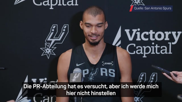 Wembanyama: "Bin besorgt als Ausländer"