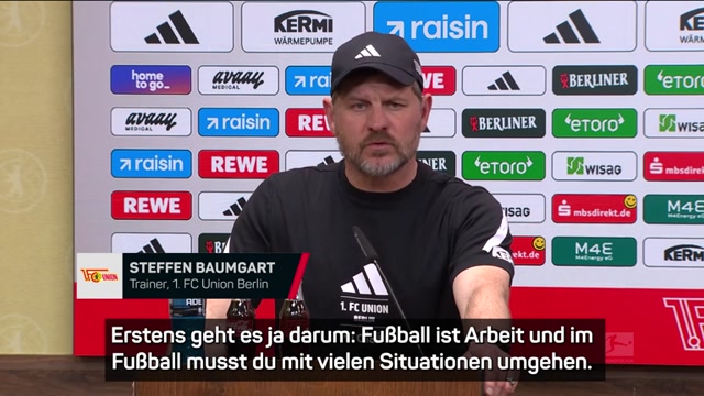 Baumgart: "Wird intern schon sehr direkt werden"