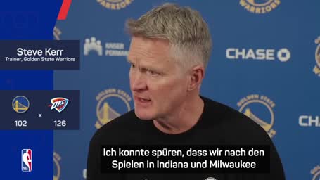 Kerr: "Wir spielen nicht gut genug"