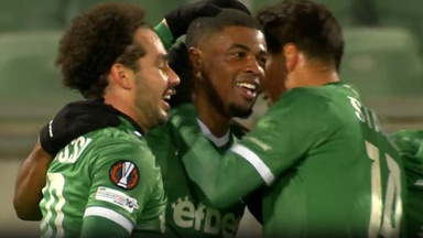 Highlights: Ludogorets überrascht Ferencvaros