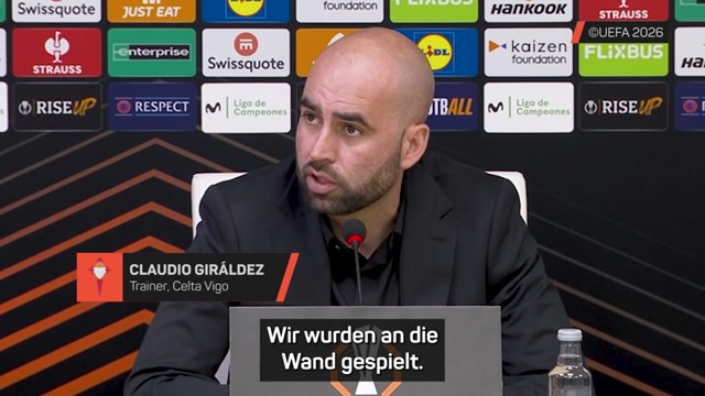 Vigo-Coach: "Wurden an die Wand gespielt"