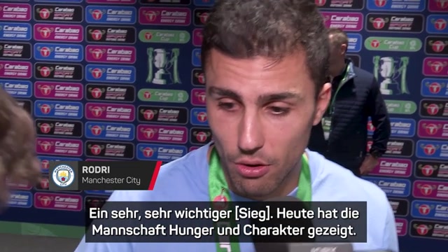 Rodri: ManCity hat "Charakter gezeigt" Rodri: ManCity hat "Charakter gezeigt"