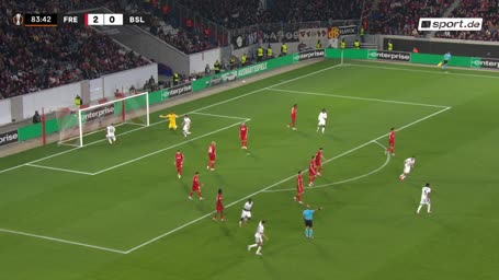 FC Basel mit Traumtor gegen den SC Freiburg