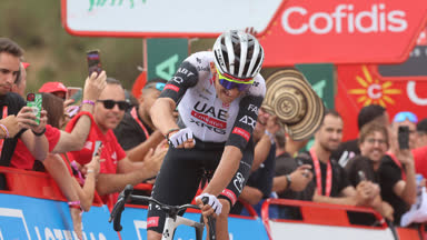 Im Video: Soler bei Vuelta-Etappe vor Vingegaard