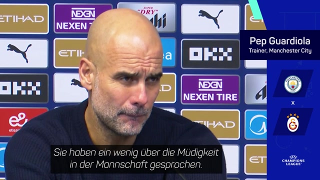 Guardiola beklagt lange Verletztenliste Guardiola beklagt lange Verletztenliste