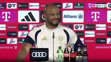 Neuer-Frage: Kompany sorgt für Lacher Neuer-Frage: Kompany sorgt für Lacher