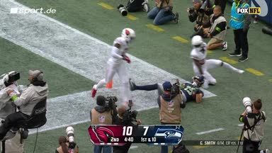 Wahnsinns-Touchdown von Seahawks-Receiver Jake Bobo