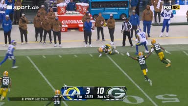 Turnover! Packers mit spektakulärer Interception