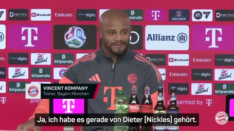 Kompany: "Nur Frankfurt zählt – nicht die Statistik"