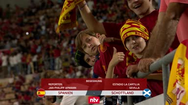 Highlights: Spanien stoppt Schottlands Höhenflug