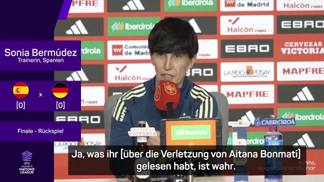 Spanien-Trainerin: "Wollen Bonmatí den Sieg widmen"