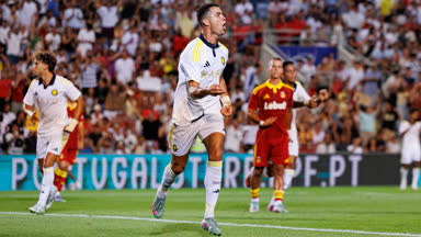 Dreierpack! Hier zaubert Cristiano Ronaldo