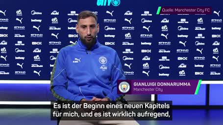 Donnarumma: "Hoffe, Vertrauen zurückzahlen zu können“