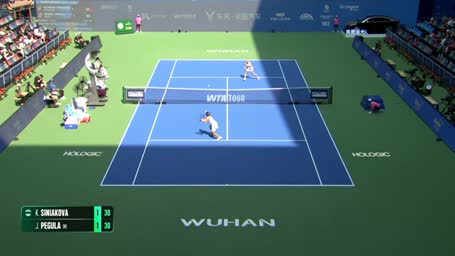 Highlights: Pegula erkämpft Sieg gegen Siniakova