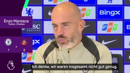 Maresca: "Kann in der Premier League schlimme Folgen haben" Maresca: "Kann in der Premier League schlimme Folgen haben"