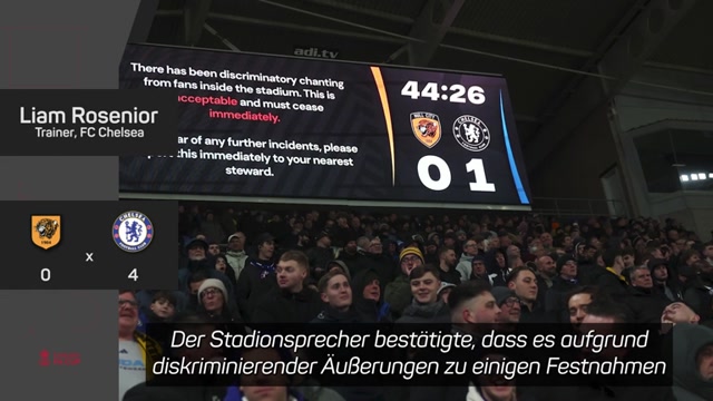 Chelsea-Coach reagiert auf Fan-Festnahmen Chelsea-Coach reagiert auf Fan-Festnahmen
