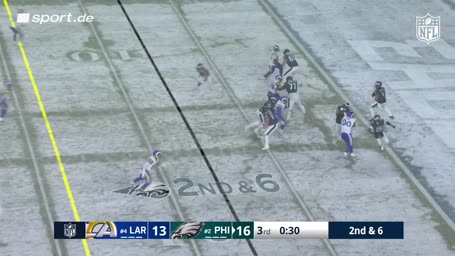 Rams schaffen Safety gegen Hurts