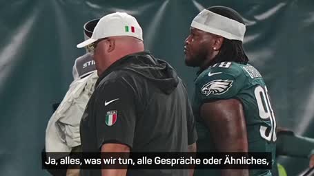 Eagles zu Carters Spuckattacke: "Werden das intern lösen”