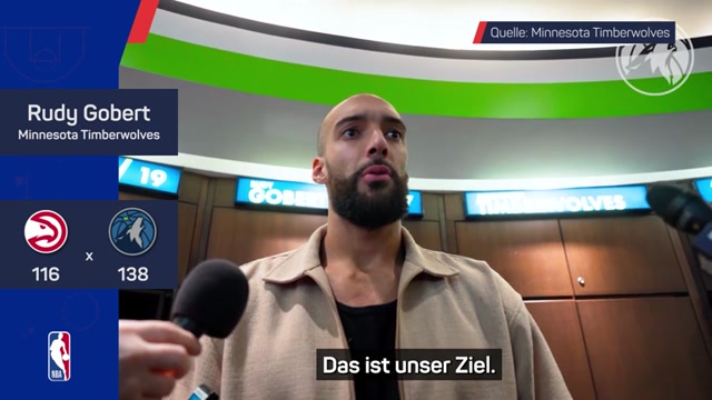 Gobert: "Glauben an den NBA-Titel"