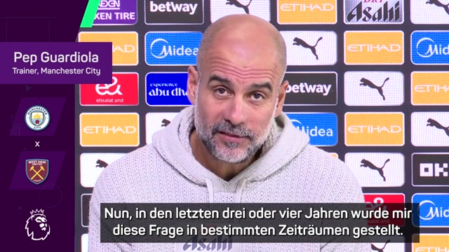 Pep Guardiola reagiert auf Zukunfts-Gerüchte